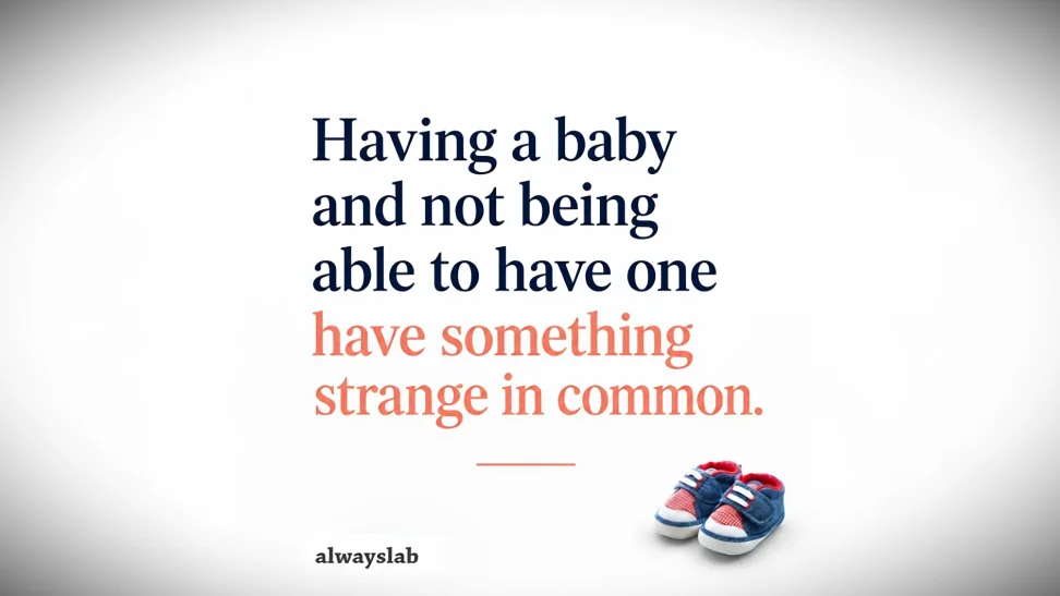 Anthony De Anfrasio: Having a Baby and Not Being Able to Have One Have Something Strange in Common