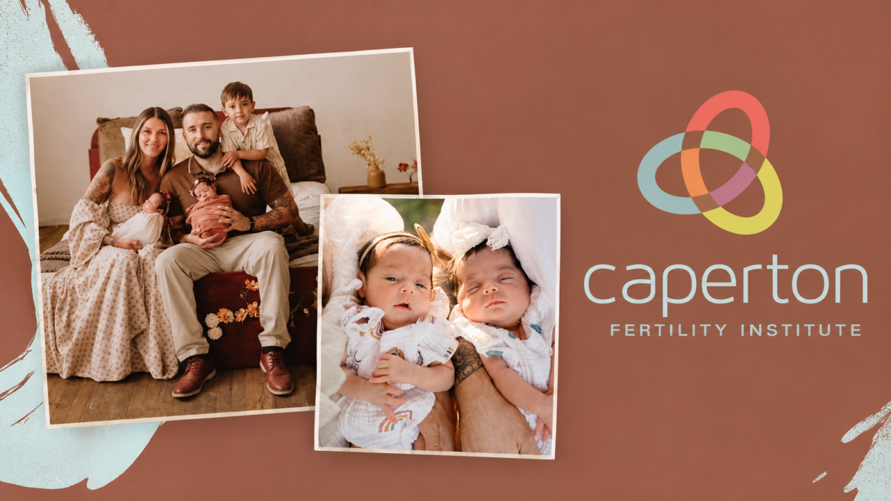 Celebrating a Beautiful Family Whose Journey Brought Them 2 Incredible Chapters – Caperton Fertility Institute