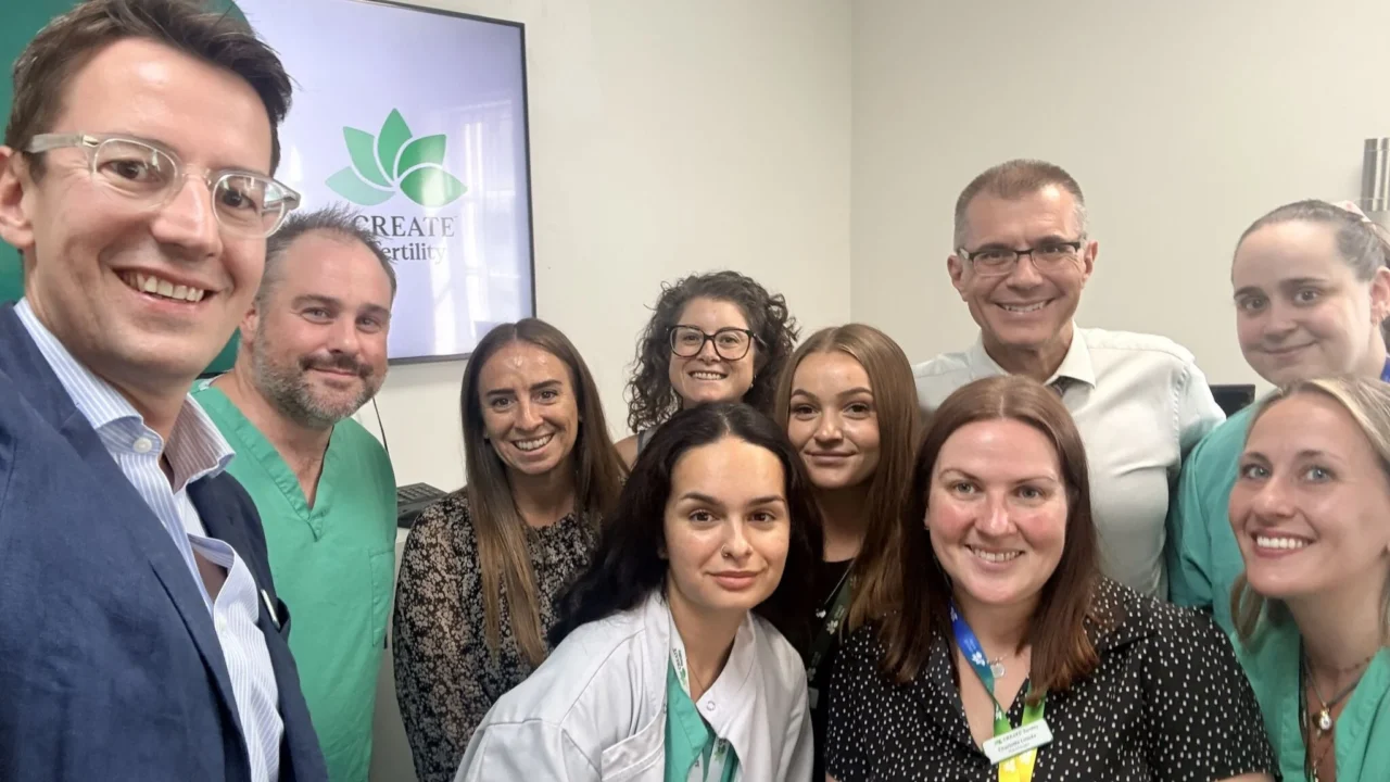 Dan Annetts: The Fabulous CREATE Fertility Bristol Team This Week