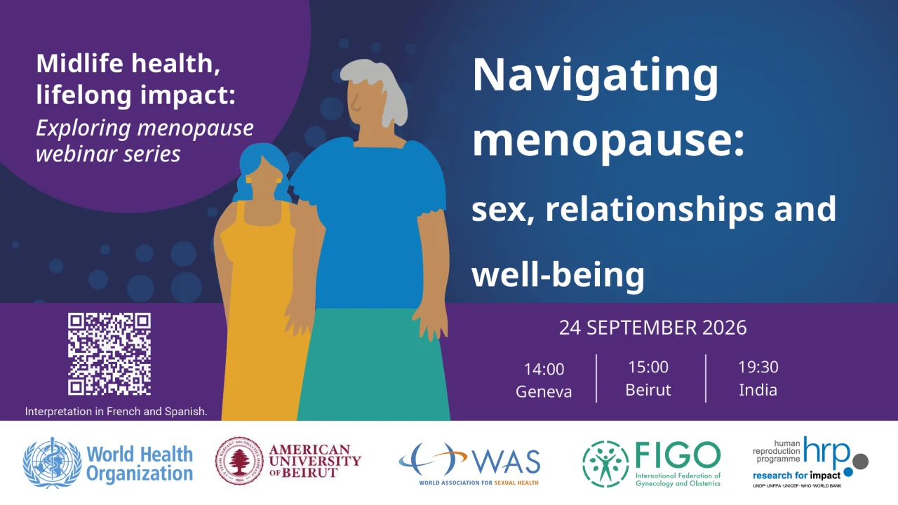 Navigating Menopause։ Sex, Relationships and Well-Being – HRP Research