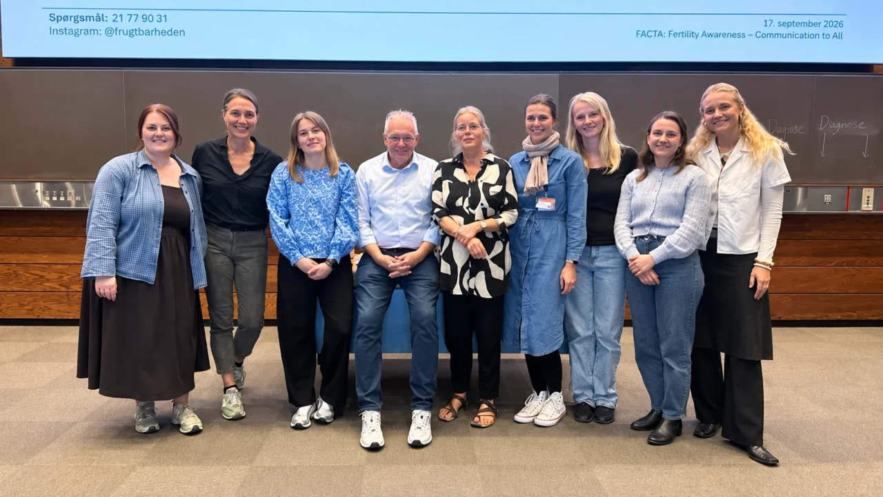 Fertility Awareness Starts with Knowledge – Laboratory of Reproductive Biology, Rigshospitalet
