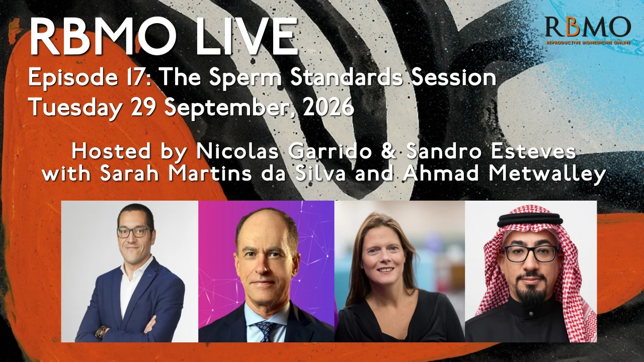 RBMO Live Episode 17: The Sperm Standards Session