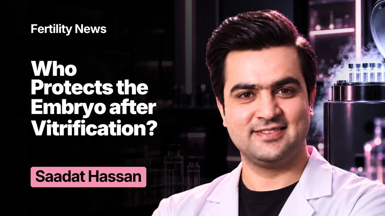 Saadat Hassan: Who Protects the Embryo after Vitrification?