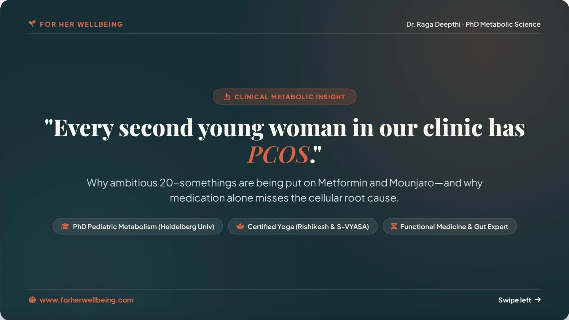 Raga Deepthi Ediga: PCOS Is Not an Ovarian Disease…
