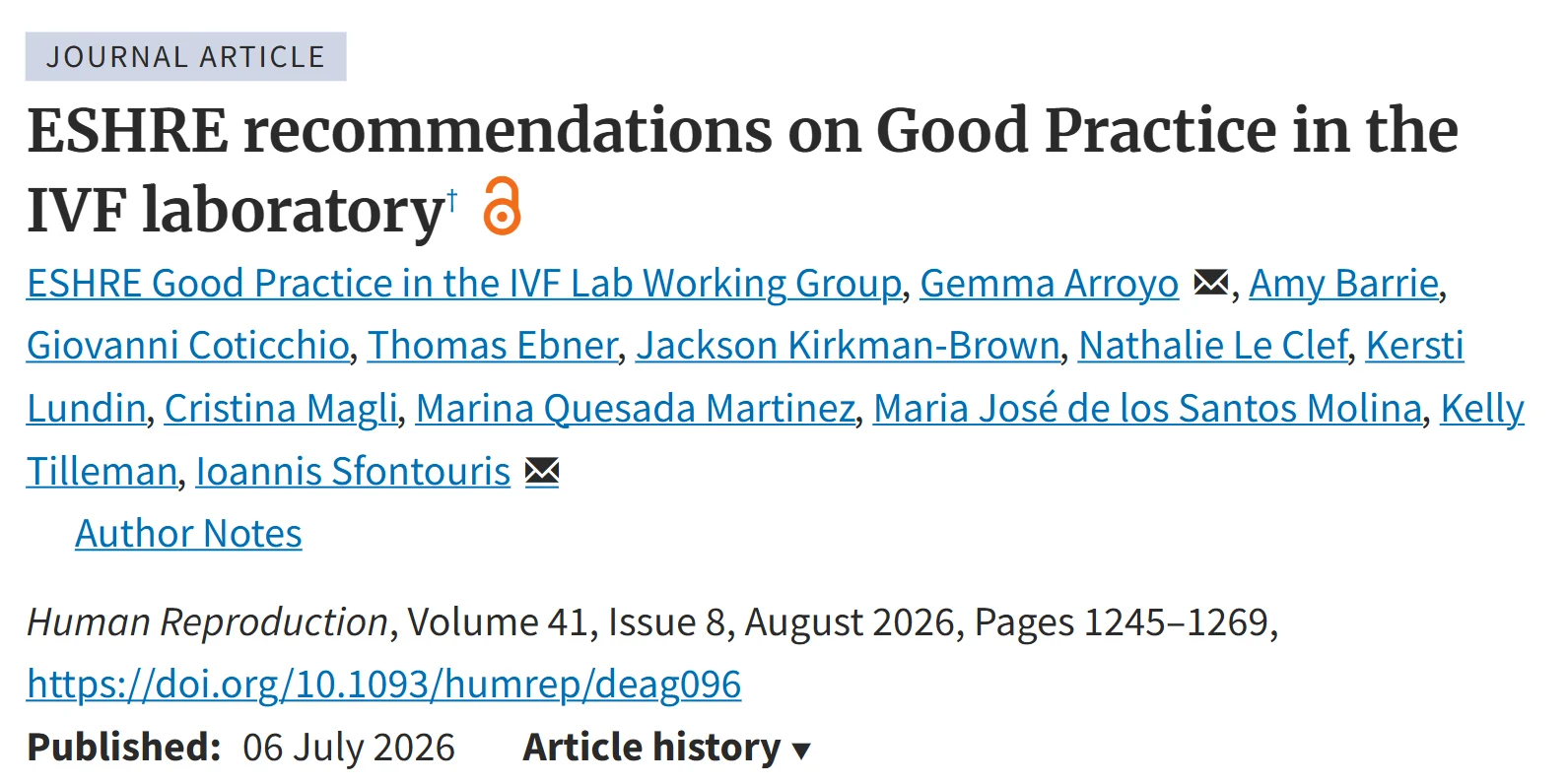 The IVF Laboratory Environment: Which Factors Actually Influence Embryo Development?