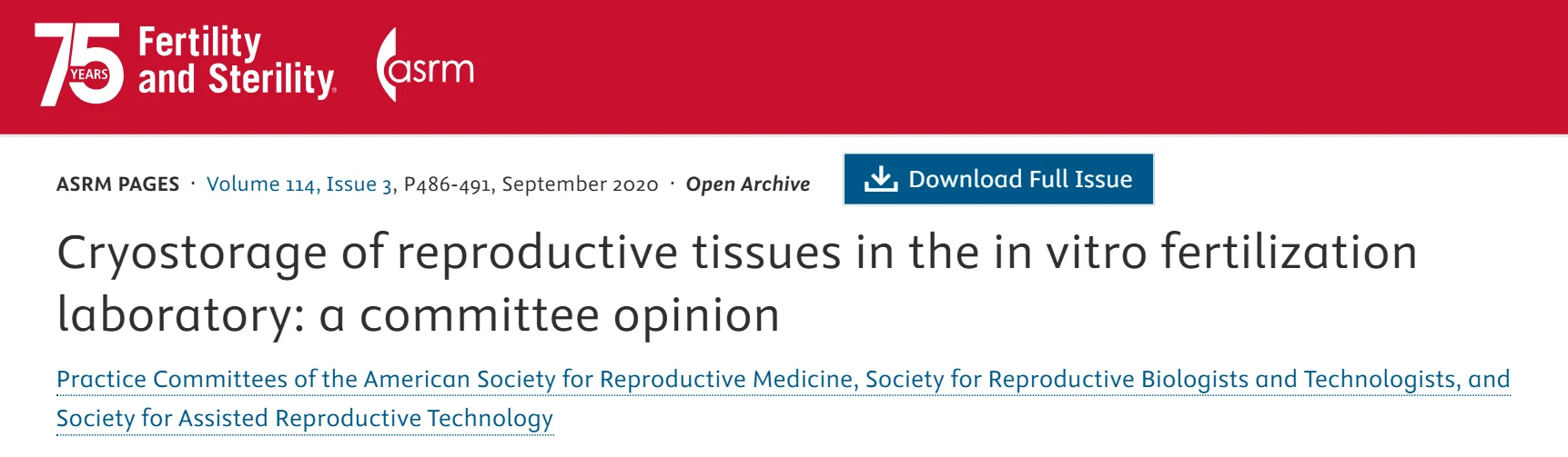 Saadat Hassan: Who Protects the Embryo after Vitrification?