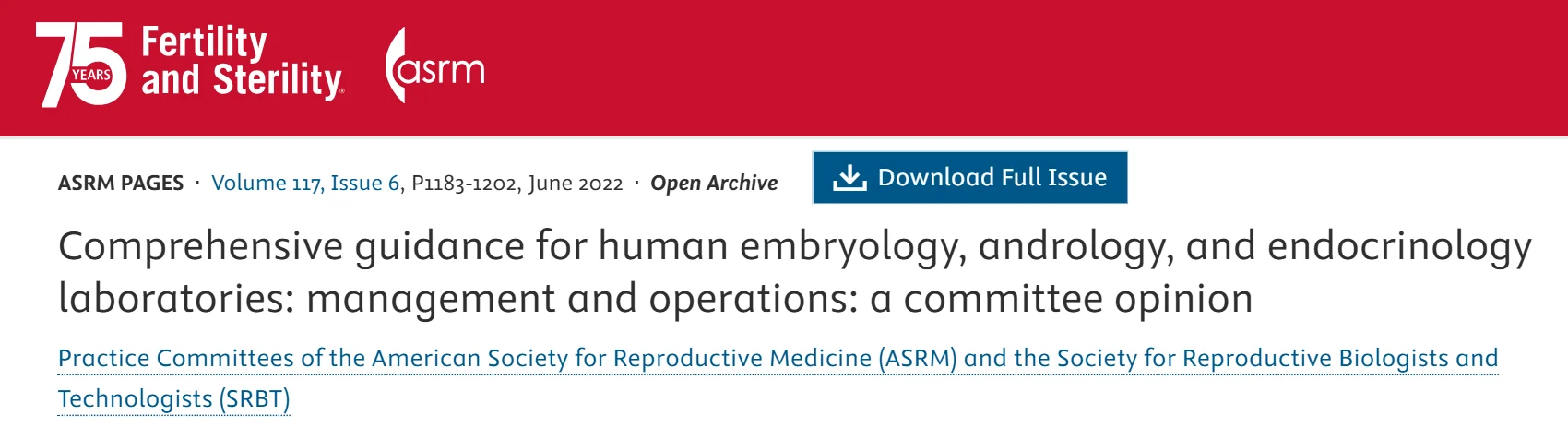 Saadat Hassan: Who Protects the Embryo after Vitrification?