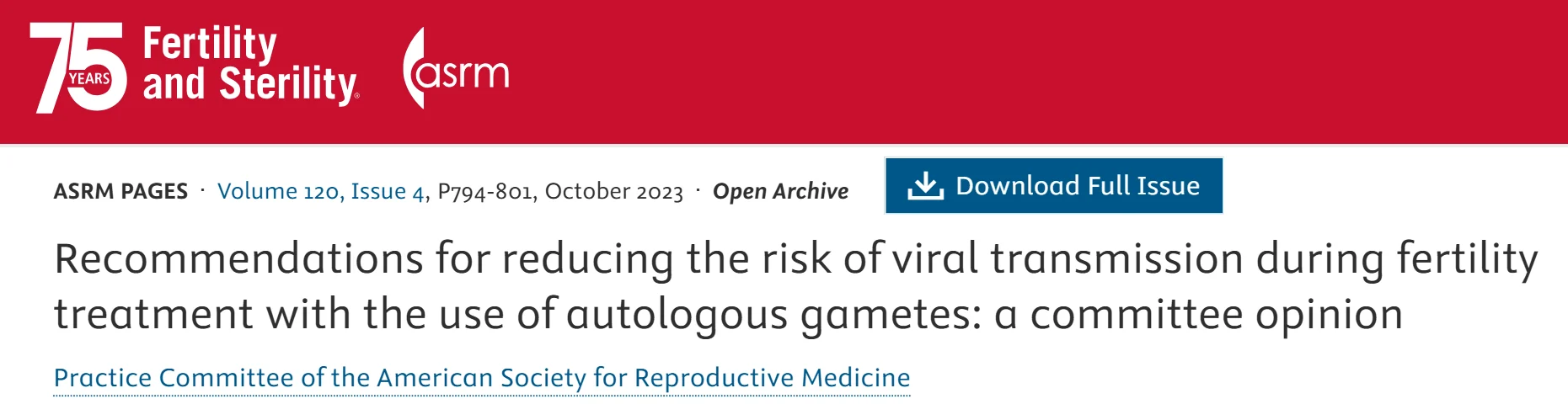 Saadat Hassan: Who Protects the Embryo after Vitrification?