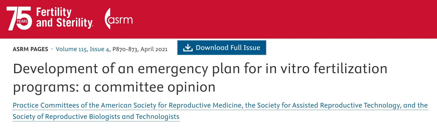 Saadat Hassan: Who Protects the Embryo after Vitrification?