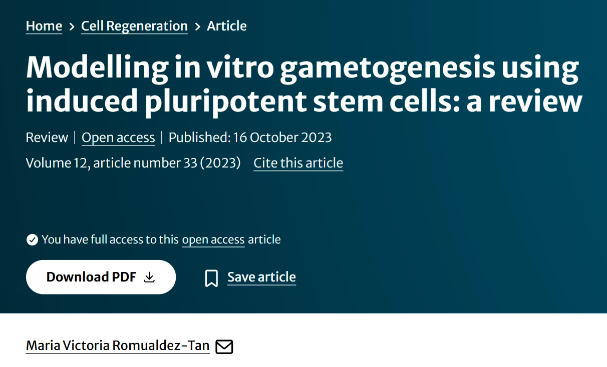 Mazen Al-Obaidi: Lab-Made Eggs and Sperm – The Science of In Vitro Gametogenesis