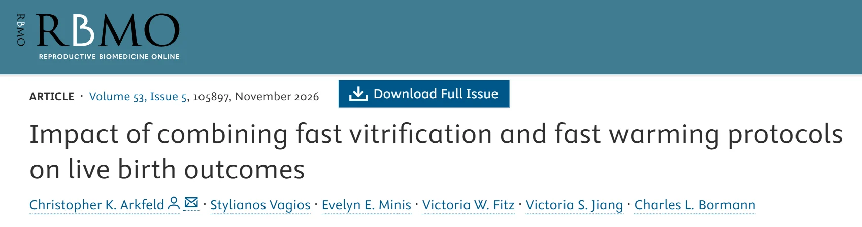 Fast Vitrification and Fast Warming