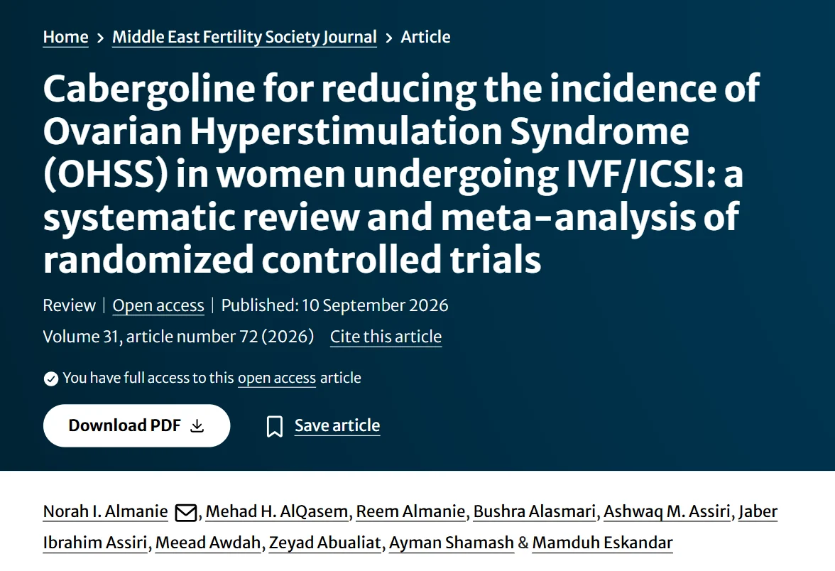 From Ovarian Stimulation to Embryo Transfer: Rethinking OHSS Prevention in Modern IVF