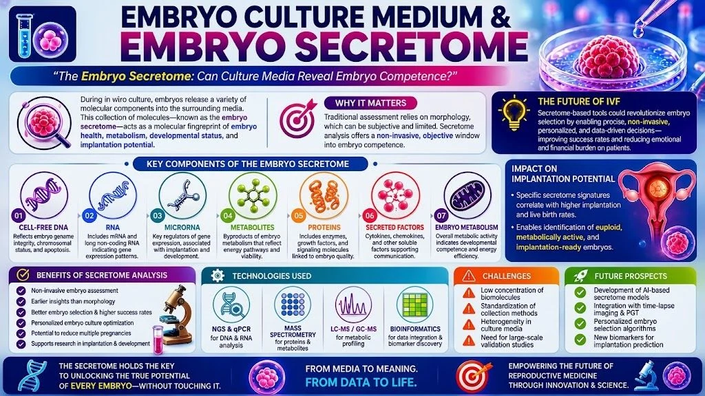 Komal Rashid Khan: Embryo Culture Medium and Embryo Secretome