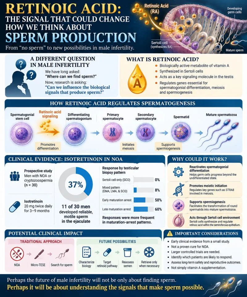 Khalil Faaed: Retinoic Acid – The Signal that Could Change How We Think about Sperm Production