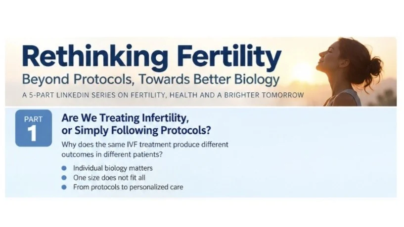 Partha Sarathi Das: From Reproductive Lifespan to Reproductive Healthspan