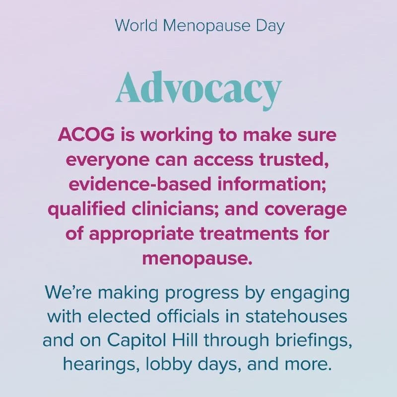 ACOG Is Moving the Needle on Menopause