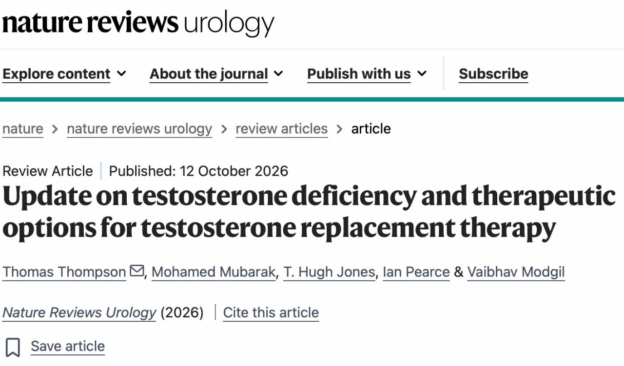 testosterone deficiency
