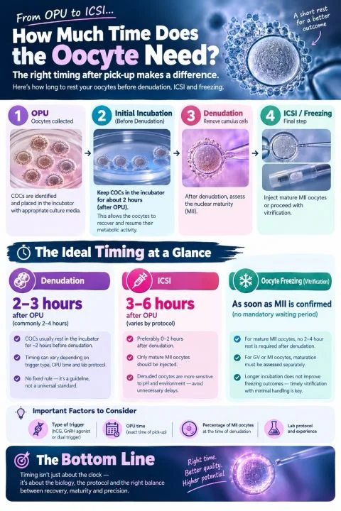 Caspian Ostadian: From OPU to ICSI – How Much Rest Time Does an Oocyte Need?