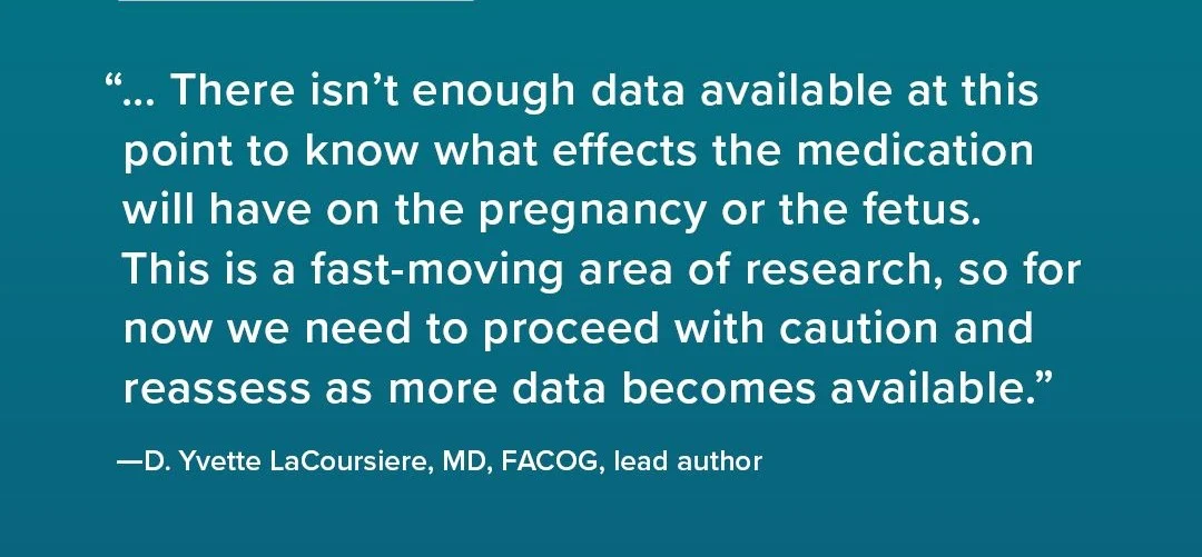 ACOG Releases New Guidance on the Use of GLP-1s in Pregnancy and Lactation