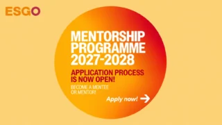 Applications Are Open for the ESGO Mentorship Programme 2027-2028