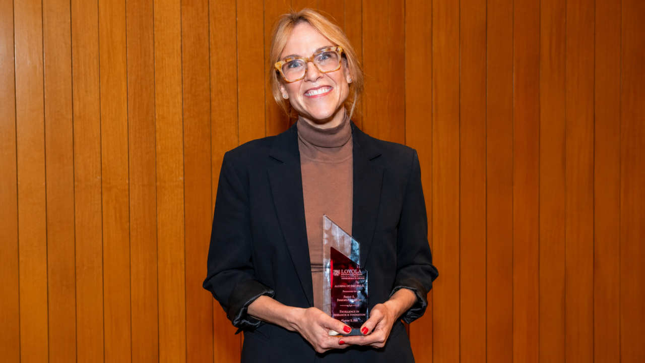 Emily S. Jungheim Receives Excellence in Research and Innovation Award – Loyola University Chicago Stritch School of Medicine