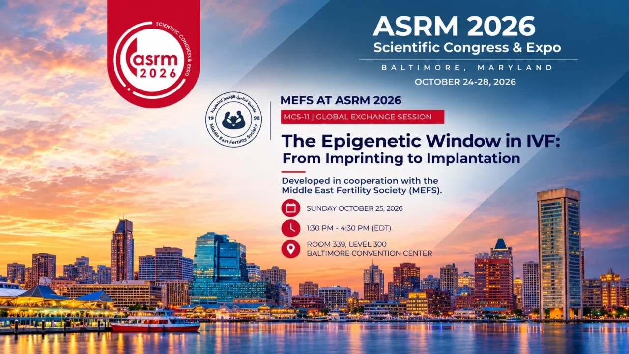 Proud to Be Part of ASRM 2026 Scientific Congress and Expo – MEFS