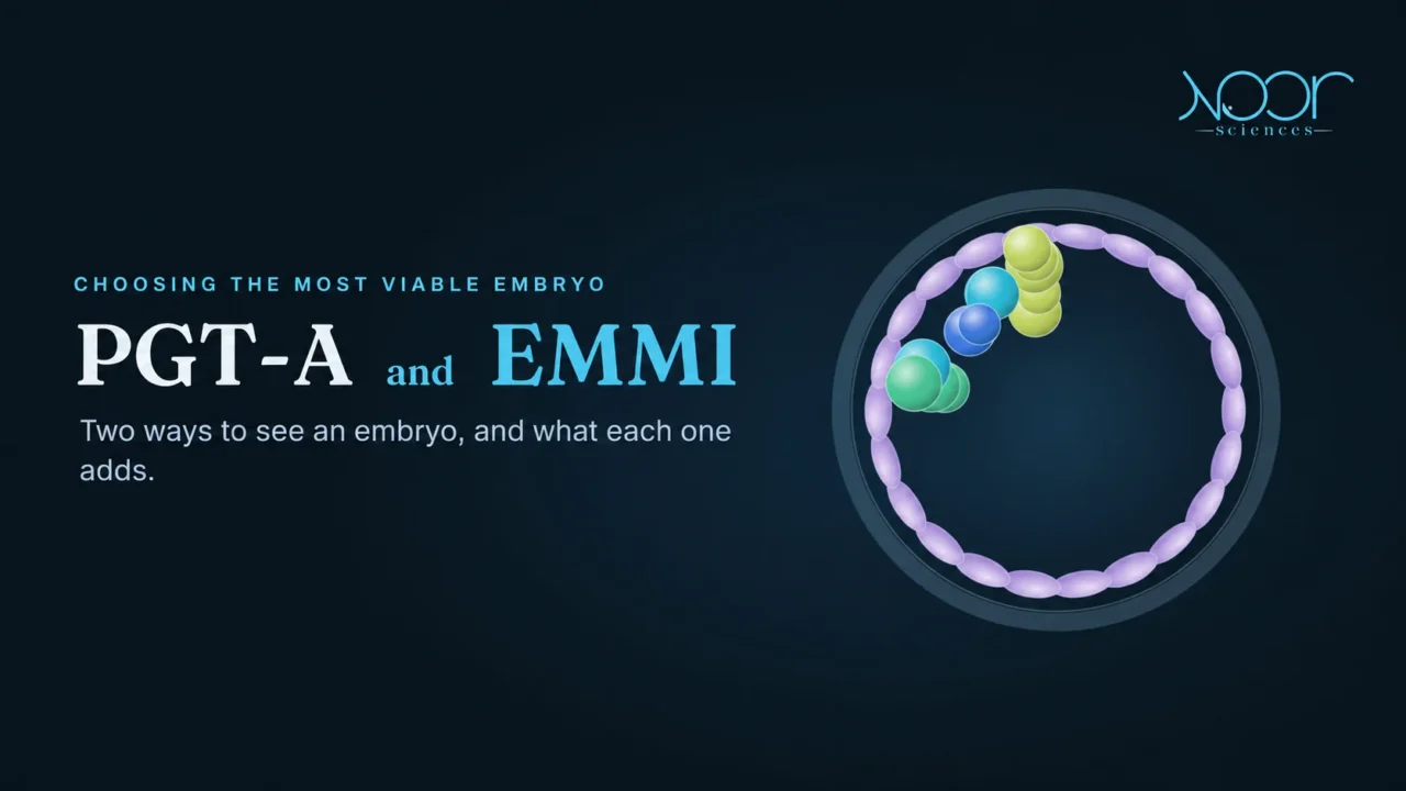 PGT-A and EMMI: 2 Complementary Views of the Same Embryo – Noor Sciences