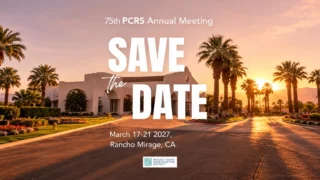 Registration Is Open for the PCRS 2027 Annual Meeting