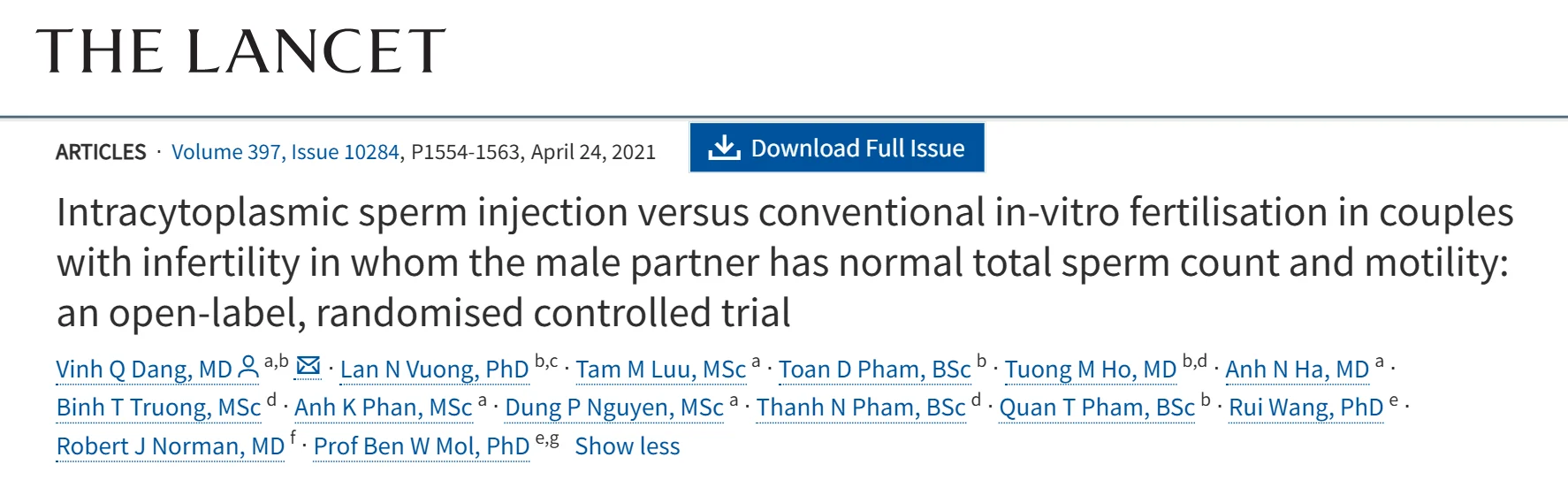 When ICSI Becomes Routine: Is Conventional IVF Being Overlooked in Non-Male-Factor Infertility?