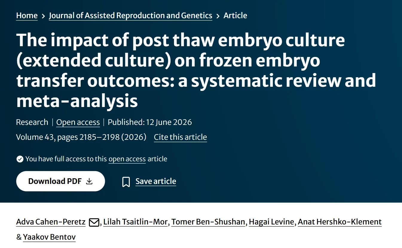 Post-Warming Embryo Culture: Does Every Embryo Need More Time?