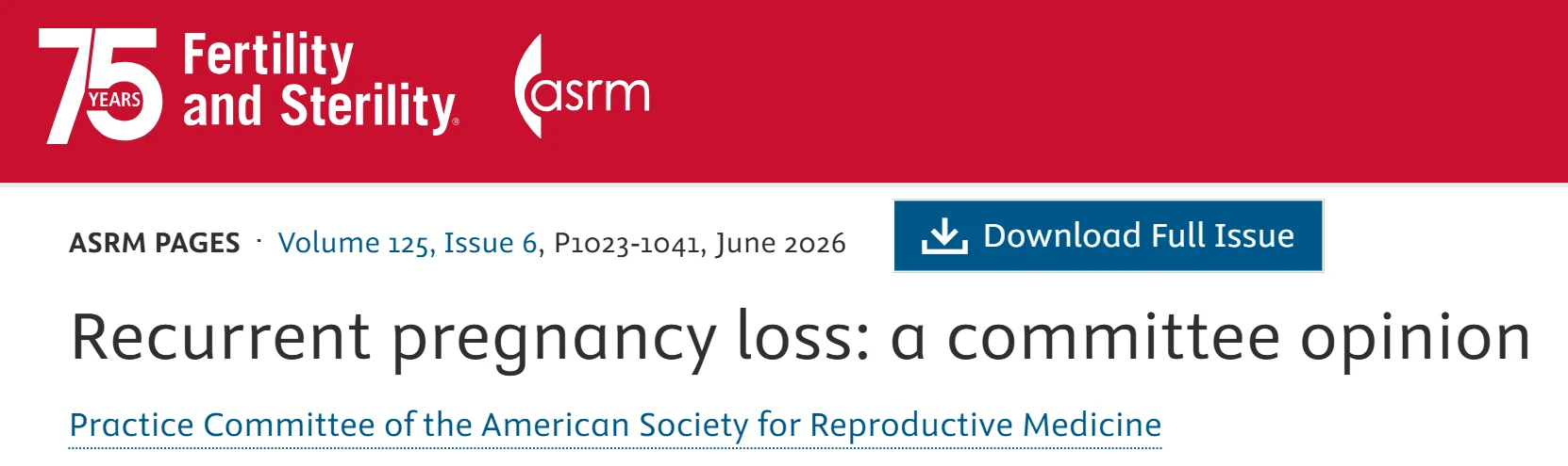 Beyond Fertilization: Understanding the Genetic Pathways Behind Recurrent Pregnancy Loss