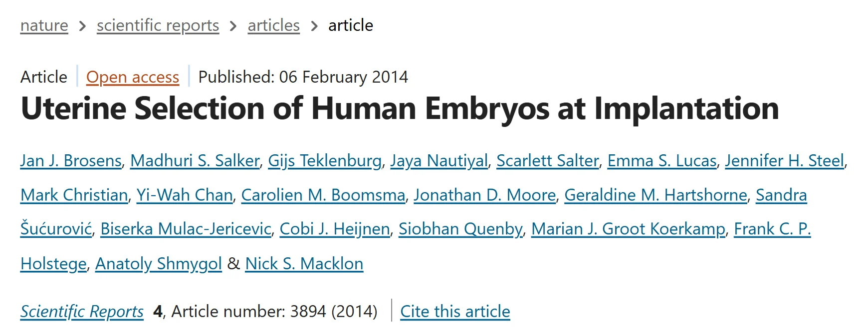 Beyond Embryo Morphology: Can 2 Embryos Influence Each Other’s Implantation Through Endometrial Crosstalk?