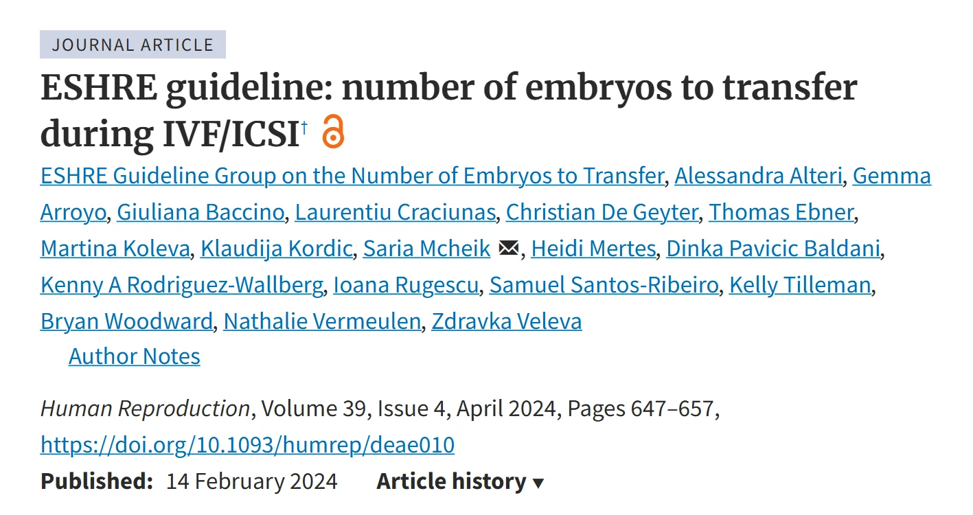 Beyond Embryo Morphology: Can 2 Embryos Influence Each Other’s Implantation Through Endometrial Crosstalk?