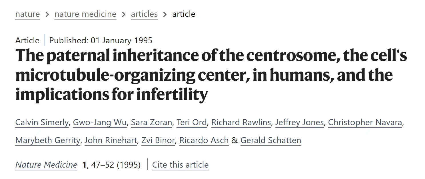 The Sperm Centrosome After Fertilization: What Embryologists Need to Know in 2026