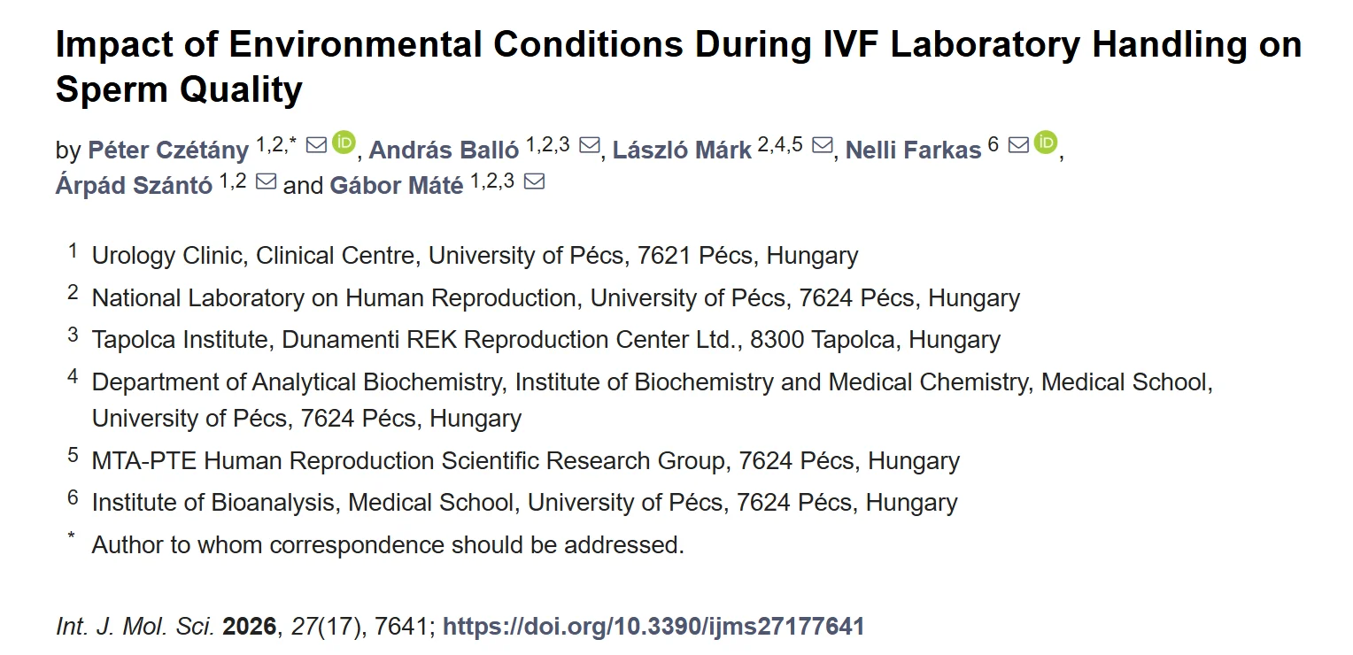 Eric Lameignere: Optimizing Sperm Handling Conditions in the IVF Laboratory