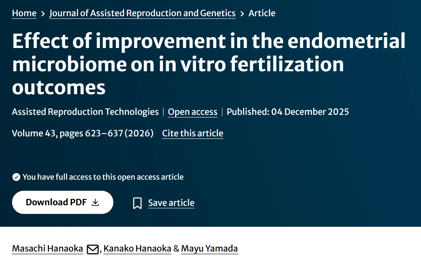 Mazen Al-Obaidi: The Hidden Ecosystem That May Shape Your Fertility