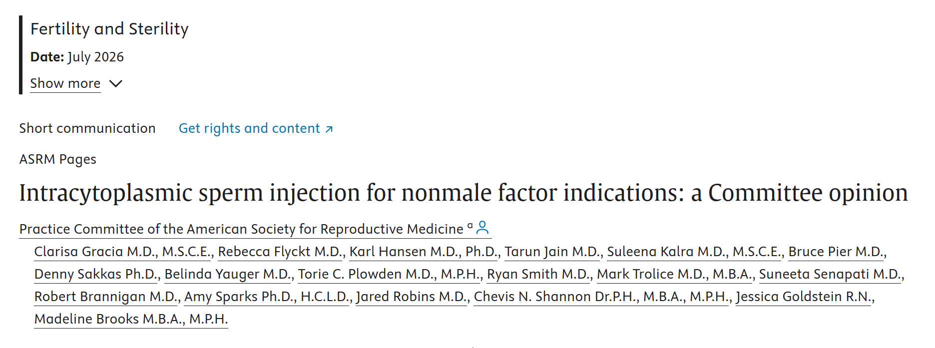 Saadat Hassan: Sperm Function Testing – Can Advanced Diagnostics Guide IVF and ICSI Selection?