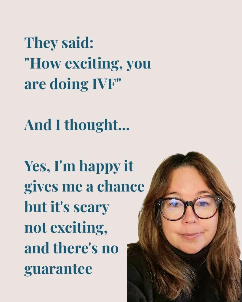 Saff Mitten: Sometimes the Best Way to Support Someone Through IVF Is Simply to Listen