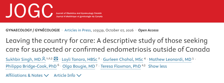 Sukhbir Singh: Why Are Canadians Leaving the Country for Endometriosis Care?